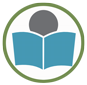 A person reading a book